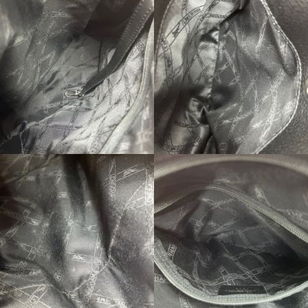  Longchamp ロンシャン ショルダーバッグ レザー ブラック