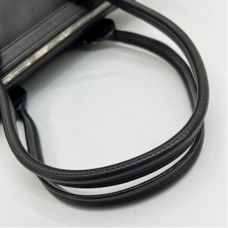  Ferragamo フェラガモ ハンドバッグ  トートバッグ ファスナー持ち手部分欠損 FZ-21 7329 ブラック