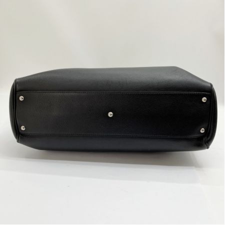  Ferragamo フェラガモ ハンドバッグ  トートバッグ ファスナー持ち手部分欠損 FZ-21 7329 ブラック