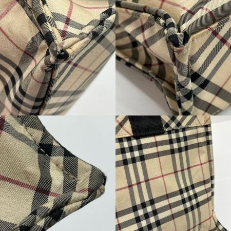  BURBERRY BLUE LABEL バーバリーブルーレーベル バッグ トートバッグ ベージュ/チェック