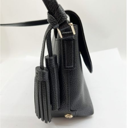  TORY BURCH トリーバーチ ショルダーバッグ 角スレ有 ブラック