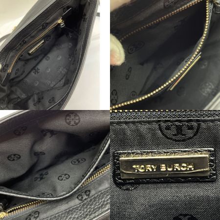  TORY BURCH トリーバーチ ショルダーバッグ 角スレ有 ブラック