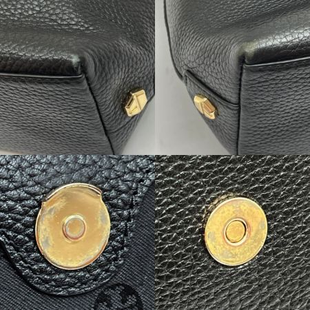  TORY BURCH トリーバーチ ショルダーバッグ 角スレ有 ブラック