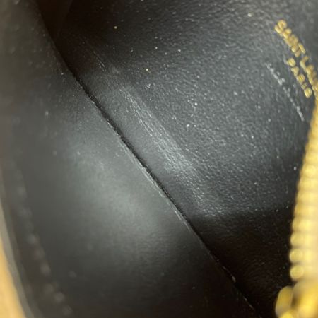  Yves Saint Laurent イブサンローラン カードケース 小銭入れ フラグメントケース コーンケース ベージュ