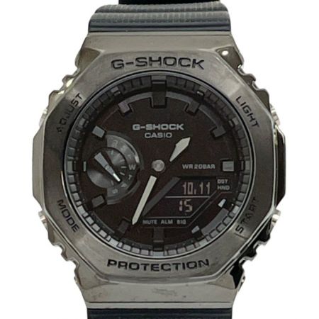  CASIO カシオ G-SHOCK 腕時計 クォーツ GM-2100BB-1AJF メタル ブラック