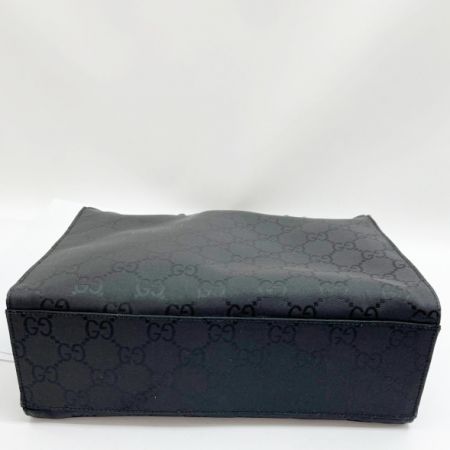  GUCCI グッチ ハンドバッグ GGキャンバス バンブー ショルダーバッグ 2way 002.1016 ブラック