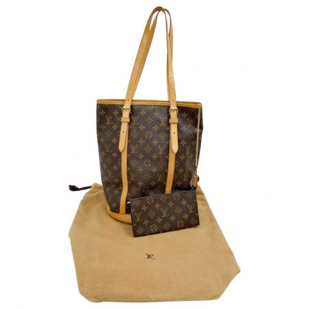  LOUIS VUITTON ルイヴィトン バッグ トートバッグ モノグラム バケット27 M42236 ブラウン系