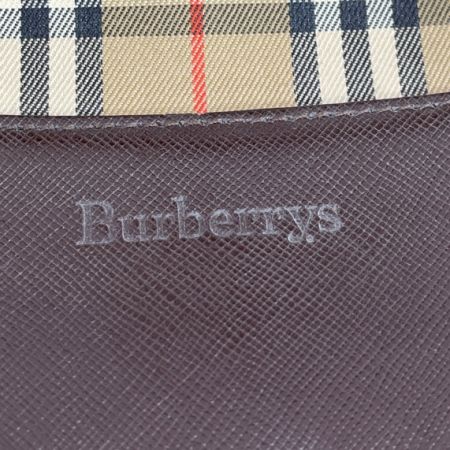  Burberrys バーバリーズ オールド バッグ トートバッグ ノバチェック チャーム ブラウン