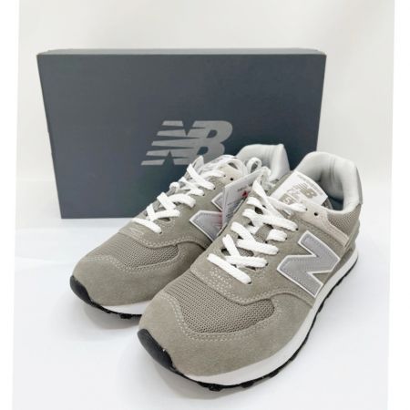  NEW BALANCE ニュー・バランス スニーカー シューズ SIZE 24.5cm US6.5 ML574EVG グレー