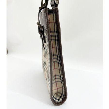  BURBERRY バーバリー ショルダーバッグ ノバチェック 縦型 TI 4136 BH 54 ベージュ