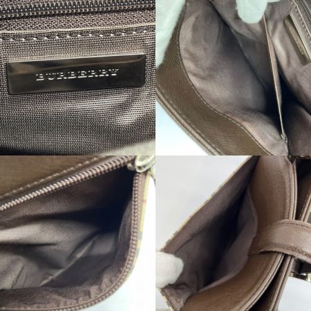  BURBERRY バーバリー ショルダーバッグ ノバチェック 縦型 TI 4136 BH 54 ベージュ