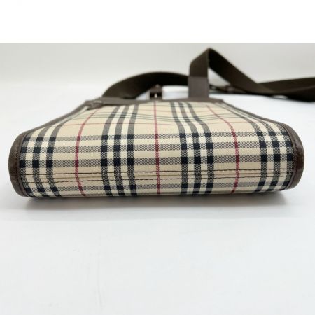  BURBERRY バーバリー ショルダーバッグ ノバチェック 縦型 TI 4136 BH 54 ベージュ