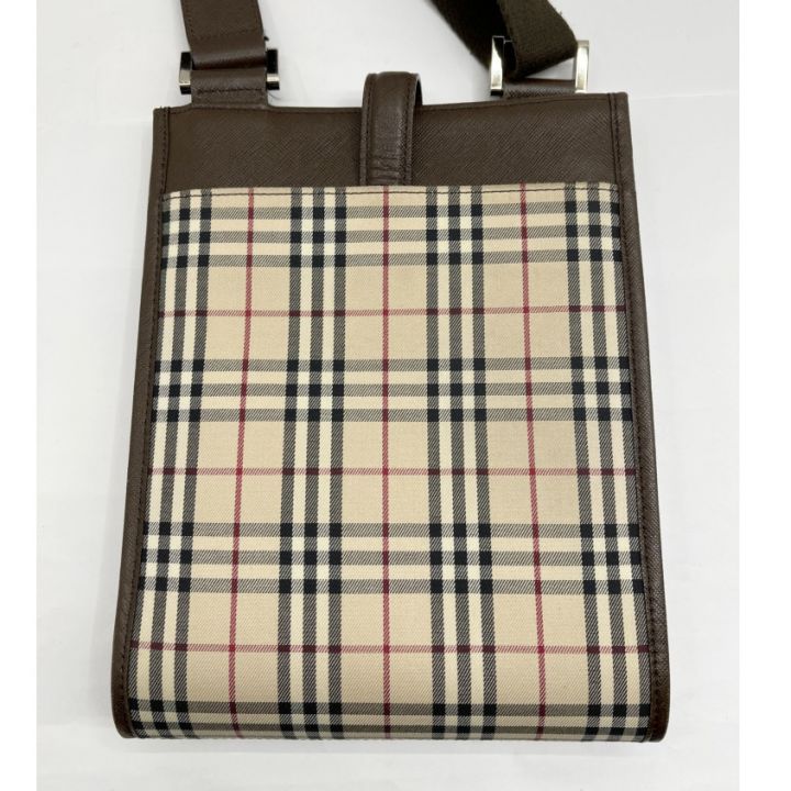 BURBERRY バーバリー ショルダーバッグ ノバチェック 縦型 TI 4136 BH 54 ベージュ｜中古｜なんでもリサイクルビッグバン