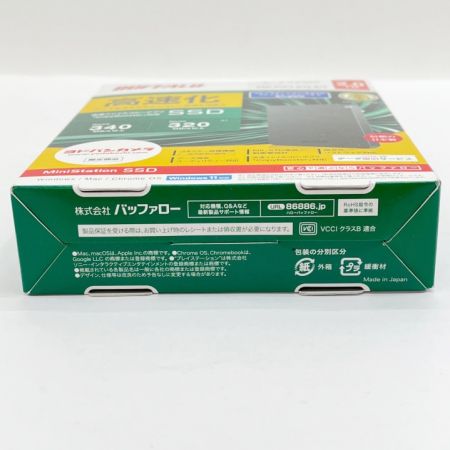  BUFFALO バッファロー 外付けSSD ポータブルSSD 2.0TB ヨドバシカメラ限定モデル SSD-PGF2.0U3-Y