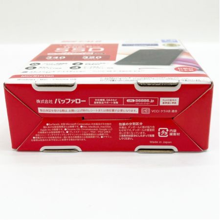  BUFFALO バッファロー 外付けSSD ポータブルSSD 1.0TB SSD-PGC1.0U3-BC