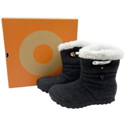 ◆◆ BOGS スノーブーツ ボア 24cm サイズ38 72106-001 グレー Bランク