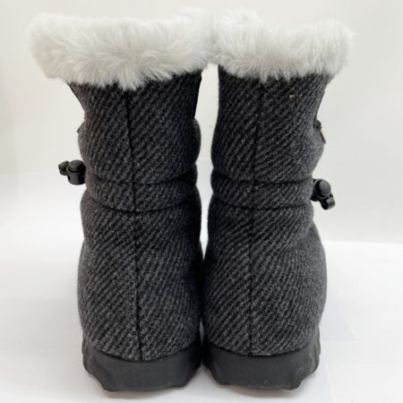  BOGS スノーブーツ ボア 24cm サイズ38 72106-001 グレー