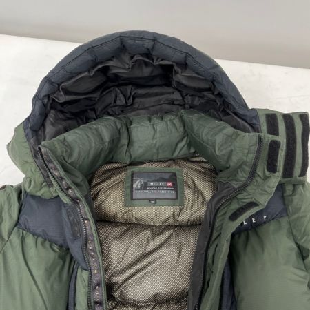 MILLET ミレー ダウンジャケット タグ破れ オリーブ×ブラック