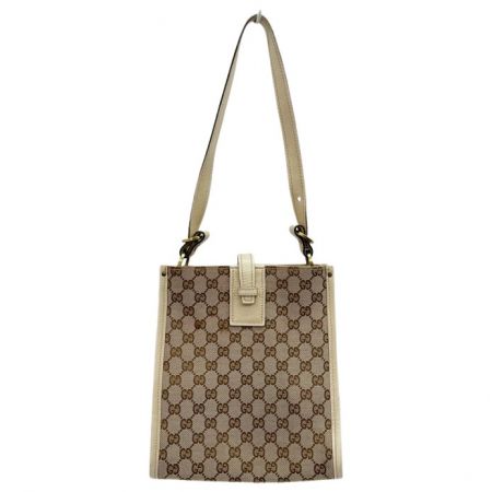  GUCCI グッチ ショルダーバッグ GGキャンバス 110292 ベージュ