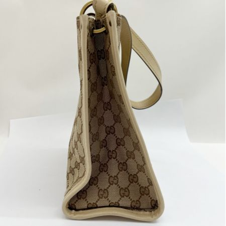  GUCCI グッチ ショルダーバッグ GGキャンバス 110292 ベージュ