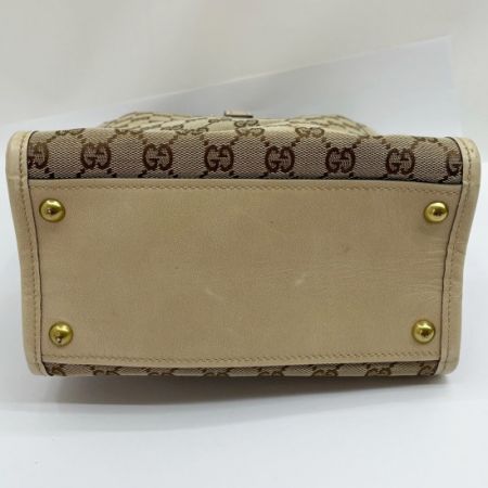  GUCCI グッチ ショルダーバッグ GGキャンバス 110292 ベージュ