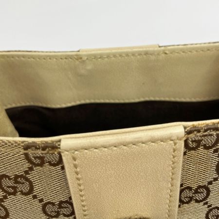  GUCCI グッチ ショルダーバッグ GGキャンバス 110292 ベージュ