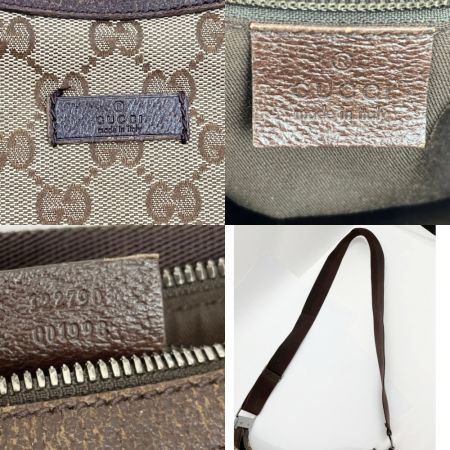 GUCCI グッチ ショルダーバッグ GG キャンバス  122790 001998 ブラウン