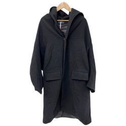 ◆◆ Y's ワイズ 変形コート ルーズシルエット ウール サイズ1 ヨウジヤマモト YF-C24-120 ブラック Bランク