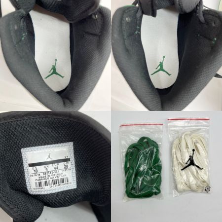  NIKE ナイキ ハイカット スニーカー エアジョーダン AIR JORDAN 1 MID SE 852542-301 ホワイト×グリーン x ホワイト