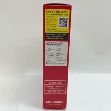  BUFFALO バッファロー ポータブルSSD 外付けスティックタイプ 500GB SSD-PUT500U3-BKC