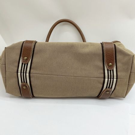  BURBERRY BLUE LABEL バーバリーブルーレーベル トートバッグ キャンバス  ZAE55-250-40 ライトブラウン