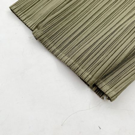  ISSEY MIYAKE イッセイミヤケ パンツ プリーツプリーズ サイズ1 PP91-JF433 オリーブ