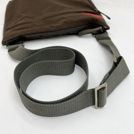  PRADA プラダ スポーツ ショルダーバッグ ナイロンバッグ 4VA031 ブラウン