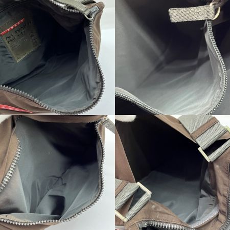  PRADA プラダ スポーツ ショルダーバッグ ナイロンバッグ 4VA031 ブラウン