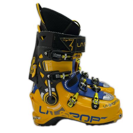  LA SPORTIVA バックカントリースキーブーツ EZ TOUR ソールサイズ284mm イエロー/ブルー