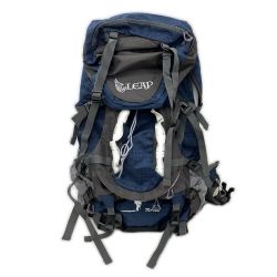 ◆◆ LEAP バックパック ザック 70+10L 70+10L ネイビー Sランク