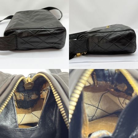  CHANEL シャネル マトラッセ ショルダーバッグ ヴィンテージ フリンジ アンティーク 3119316 ブラック