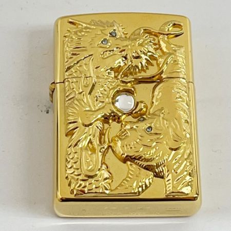  ZIPPO ジッポー タイガー ドラゴン 虎 龍 ゴールド