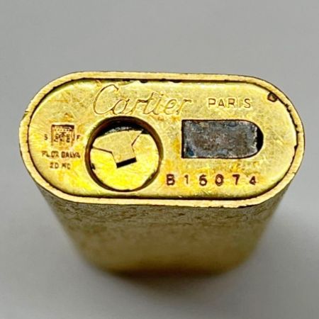  Cartier カルティエ ライター ガスライター ローラー式 ゴールド