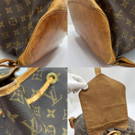  LOUIS VUITTON ルイヴィトン モノグラム モンスリ バッグ リュック M51135 ブラウン系