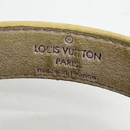  LOUIS VUITTON ルイヴィトン ヴェルニ グッドラックブレスレット ブレスレット M91411 ベージュ