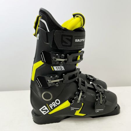  SALOMON サロモン スキーブーツ 25.0cm ソールサイズ294mm S/PRO 110  ブラック×イエロー
