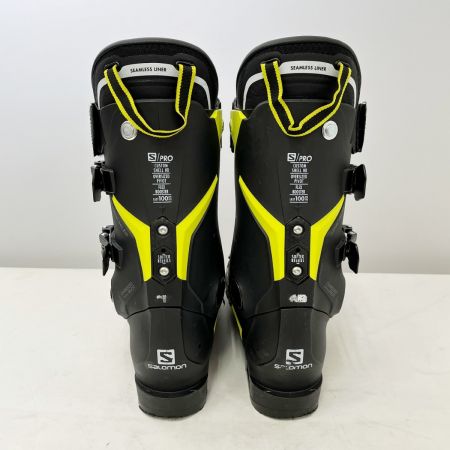 SALOMON サロモン スキーブーツ 25.0cm ソールサイズ294mm S/PRO 110  ブラック×イエロー