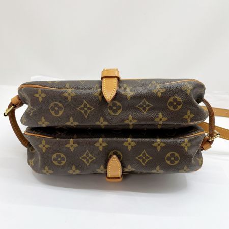  LOUIS VUITTON ルイヴィトン モノグラム ソミュール30 バッグ ショルダー M42256 ブラウン系