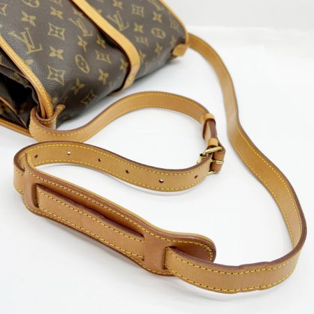  LOUIS VUITTON ルイヴィトン モノグラム ソミュール30 バッグ ショルダー M42256 ブラウン系