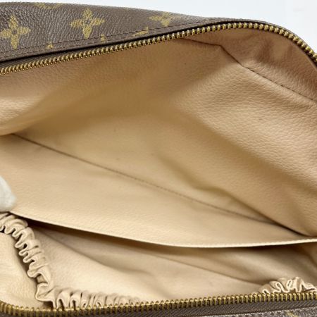  LOUIS VUITTON ルイヴィトン モノグラム トゥルーストワレット28 ポーチ コスメポーチ　ポーチ M47522 ブラウン