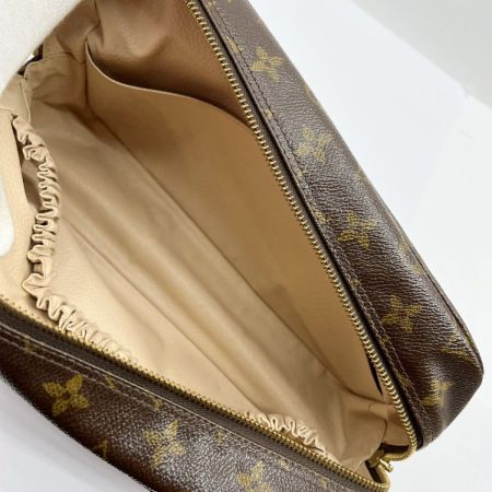 LOUIS VUITTON ルイヴィトン モノグラム トゥルーストワレット28 ポーチ コスメポーチ　ポーチ M47522 ブラウン