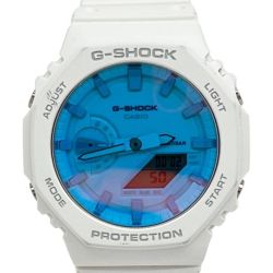 ◆◆ CASIO カシオ ジーショック G-SHOCK 2100シリーズ 腕時計 GA-2100TL ホワイト Bランク