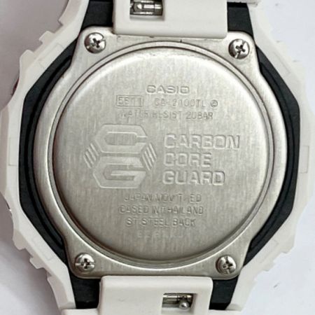  CASIO カシオ ジーショック G-SHOCK 2100シリーズ 腕時計 GA-2100TL ホワイト