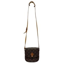 ◆◆ LOUIS VUITTON ルイヴィトン ショルダーバッグ モノグラム ミニサンクルー M51244 ブラウン Dランク